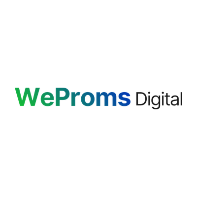 WeProms Digital logo